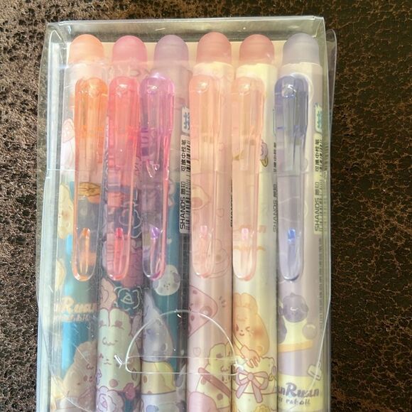 Ruan Ruan Cheese Rabbit Pens Set of 6 - Picture 3 of 5